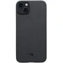 Чохол для iPhone Pitaka MagEZ Case 3 Twill 600D Black/Grey (KI1401A) для iPhone 14