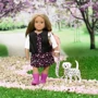Кукла LORI 15 см Гиа с собачкой Далматинец (LO31058Z): Возраст от 3 лет