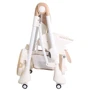 Стульчик Carrello Caramel CRL-9501/3 (desert beige): Наклон спинки 3 положения