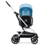 Прогулянковий візок Cybex Eezy S Twist+ 2 SLV B Moon Black з бампером (522001087) фото 7