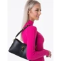 Женская сумка багет GUESS GINEVRA ELITE SHOULDER BAG черная (HWVZ8734180-BLA): Тип ручки Со съемной ручкой, Длинная ручка