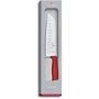 Ніж сантоку Victorinox SwissClassic Santoku 17см червоний (6.8521.17G): Лезо Нержавеющая сталь