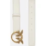 Женский ремень PINKO LOVE BERRY H3 BELT VITELLO SET размер M белый (100125A0F1Z14Q): Пол Женский