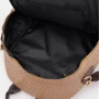 Женский рюкзак Monsen бежевый (C1MM664be-beige): Фактура Под змею, Матовая
