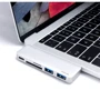 Адаптер WIWU Adapter T6 USB-C to USB-C+SD+2xUSB3.0 HUB Gray: Интерфейс подключения USB-C