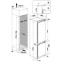 Встраиваемый холодильник Whirlpool ART 65021: Класс энергопотребления A