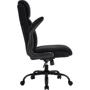 Офисное кресло GT Racer B-3021 Fabric Black: Оснащение Подлокотники, С колесиками, С крестовиной