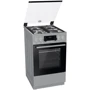 Плита комбинированная Gorenje MEKS514X: Тип варочной поверхности газовая
