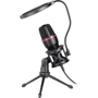 Микрофон Defender Forte GMC300 USB Black (64631): Выходной штекер USB