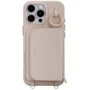 Чохол для iPhone Switcheasy Pouch M Wallet Phone Case with Stand Rose (MPH67P264RS24) для iPhone 16 Pro Max: Колір розовый