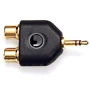 Переходник PLANET WAVES PW-P047C 1/8 INCH MALE STEREO TO DUAL RCA FEMALE