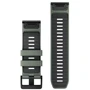 Ремешок Garmin QuickFit 26mm Watch Bands Willow/Graphite Silicone (010-13393-04): Совместимость с брендом Garmin