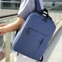 Мужской рюкзак Remoid синий (brvn2890-blue): Застежка Молния