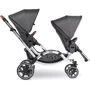 Универсальная коляска для двойни 2 в 1 ABC Design Zoom Diamond Edition Asphalt фото 8