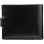 Чоловіче портмоне PA чорне (DNKPW010L-BTU-black): Формат гаманця вертикальний
