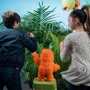 Интерактивная игрушка Jiggly Pup - Танцующий орангутан (оранжевый) (JP008-OR): Датчики движения