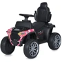 Детский электромобиль-толокар 2в1 Bambi Квадроцикл розовый (M 5732EBLR-8)