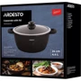 Каструля Ardesto Gemini Anzio 24 см 4.4 л (AR2424GE): Тип джерела тепла Электрические плиты, Стеклокерамические плиты, Индукционные плиты, Газовые плиты, Все виды плит