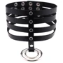 Чокер-нашийник SKN-AS21 BLACK