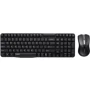 Комплект бездротовий RAPOO X1800 Wireless Optical Combo Black
