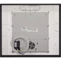 Варочная поверхность ELEYUS ZENA 60 BL I: Размеры для встраивания 490x560x50 мм (ГхШхВ)