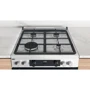 Плита комбинированная Whirlpool WS68G8CHW/E: Количество газовых конфорок 4