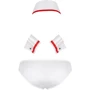 Сексуальный комплект Passion 037 SET GREGORY white L/XL