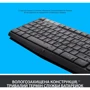 Клавіатура Logitech K375s Multi-Device (920-008181): Кількість клавіш 100