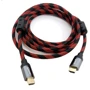 Кабель и переходник Extradigital HDMI to HDMI, 3m, v2.0, 28 AWG, Gold, Nylon, 2xFerrites (KBH1634): Тип кабель