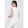 Блуза FashionUp BZ-1625E 44 біла без рукава: Сезон літо
