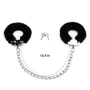 Оковы LOVETOY Fluffy Leg Cuffs, Black