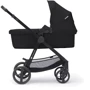 Универсальная коляска 3 в 1 Kinderkraft Newly Classic Black (KSNEWL00BLK3000): Материал колес резина