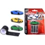 Игровой набор Majorette Дорожная лента-наклейка с 1 машинкой (2058197)