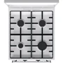 Плита комбинированная Gorenje MEKS512W: Количество газовых конфорок 4