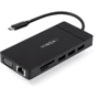 Адаптер Vinga Adapter USB-C to VGA+HDMI+RJ45+3xUSB3.0+USB2.0+SD/TF+PD+mini-jack 3.5 (VHYC10)
