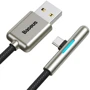 Кабель Baseus USB Cable to USB-C Iridescent Lamp Mobile Game 1m Black (CAT7C-B01): Тип USB Cable - USB-C
