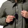 Куртка Jack Wolfskin Gotland 3IN1 1110721-5066 48 серая демисезонная с капюшоном: Размер 48