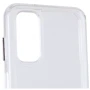 Аксессуар для смартфона Mobile Case TPU+PC Metal Buttons Clear for Samsung A245 Galaxy A24 4G: Цвет прозрачный
