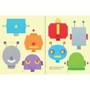 Funny Faces Sticker Book / Книга с наклейками Смешные лица: Обложка Мягкая