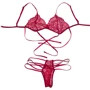 Эротический комплект NDS 1061-2 Burgundy M/L (23281)