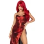 Платье Leg Avenue Shimmer bodysuit with skirt L