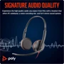 Навушники Poly BlackWire C3225 USB-C HS Stereo Black: Тип кріплення оголовные