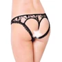 Трусики SoftLine Thongs 2457, S/M (чёрные)