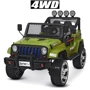 Дитячий електромобіль Джип Bambi Racer Jeep Wrangler, зелений (M 3237EBLR-10): Максимальна швидкість, км/год 7