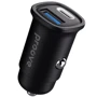 Зарядное устройство Proove Car Charger USB+USB-C Flash with Cable 30W Black (CCFC30111201): Особенности Быстрая зарядка, USB-C