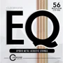 Струна для гитар Струны CLEARTONE 7813 EQ HYBRID METAL ACOUSTIC MEDIUM 13-56