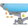 Детское кресло Evo-kids Mio-2 KZ (арт.Y-408 KZ): Особенности Ортопедическое, Двойная спинка