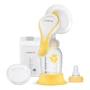 Механический молокоотсос Medela (Harmony Essentials Pack): Принцип работы ручной
