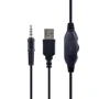 Наушники Gembird Black (GHS-06): Тип крепления оголовные