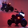 Дитячий електромотоцикл Bambi Racer червоний (M 4152EL-3): Матеріал коліс EVA